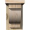 Ekena Millwork Alpine Rough Sawn Corbel w/Backplate, Douglas Fir, 6"W x 10"D x 10"H COR06X10X10ALP01RDF - alternate 4